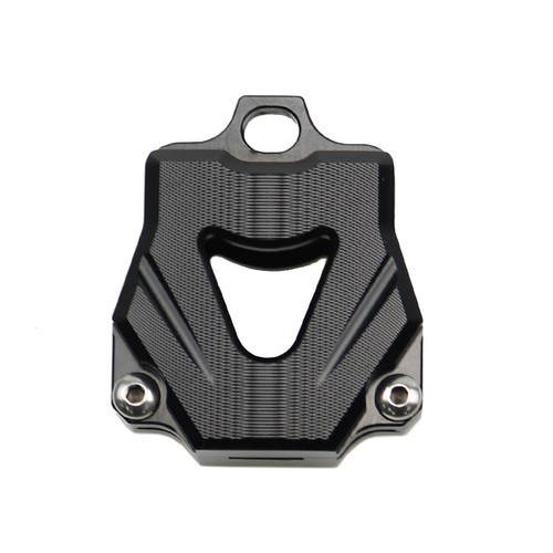 Cnc aluminium motorcycle key - aluminium,