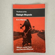 The Book of Raleigh Mopeds by R. H. Warring 1971 paperback (M)