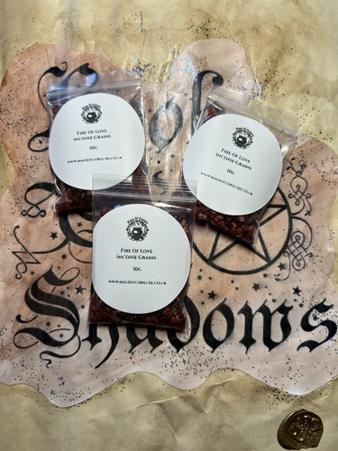 Fire love incense grains - love,