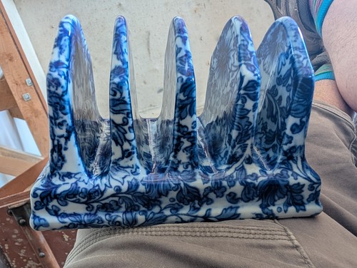 Ironstone china blue - ironstone,
