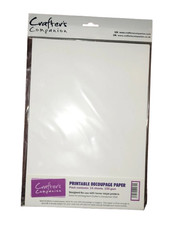 Printable Decoupage Paper Crafter?s Companion A4 Pack Of 15 Sheets 150gsm