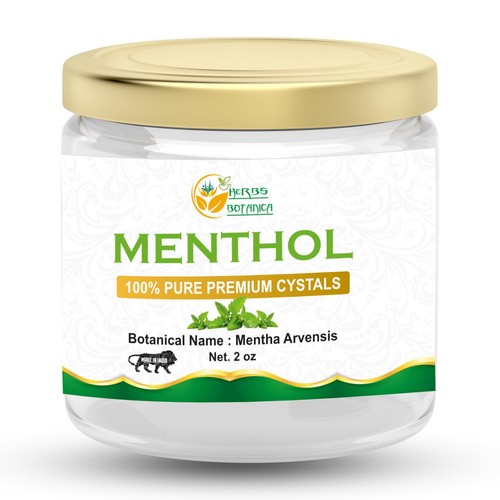 Menthol crystals mentha - menthol,