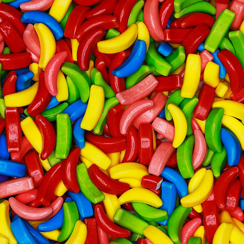 Bananas runts candy 1200 - bananas, psc