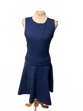 Vintage 90s blue a line tea