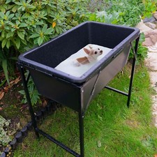 Metal Foldaway Dog Bath Stand