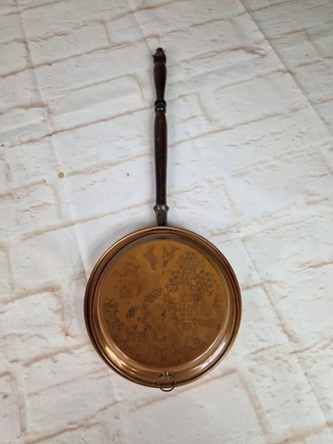 Vintage metal wooden copper - vintage, &