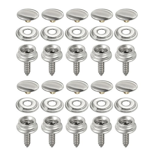 30pcs stainless steel snap - 30pcs,