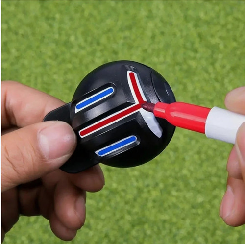 Golf ball liner - golf, marker