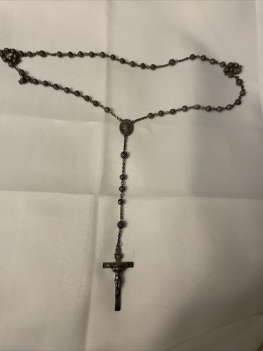 Vintage rosary sterling - vintage,