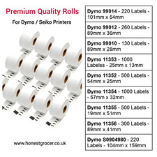 LABELWRITER DYMO COMPATIBLE LABELS For Turbo 330 440 450 4XL 11352 11354 99012