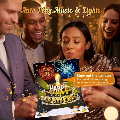 Musical birthday greeting - musical,