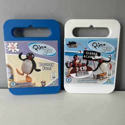 Pingu handy handle - dvds, x2