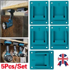 5PCS Makita Wall Mount Tool Holder Hanger 18V 14V LXT Battery Van drill driver E