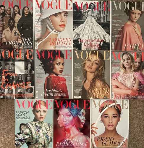Vogue british magazine - uk,