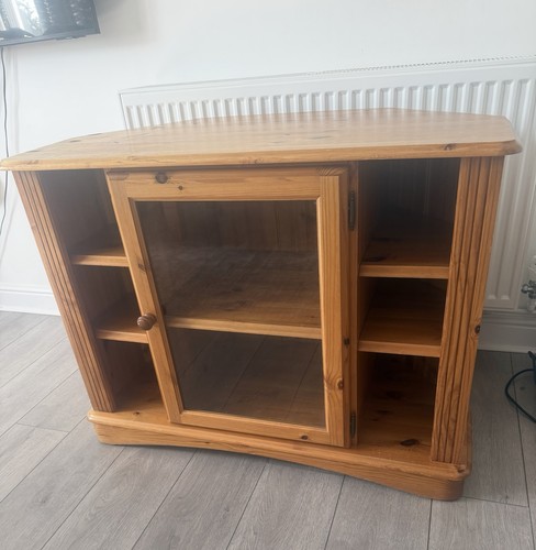 Oak wooden corner stand - corner, /