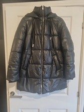 Zara Woman's Black Puffa Zip