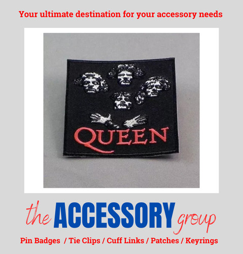 New sew iron patch queen - sew, on