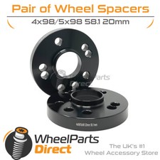 Wheel Spacers (2) Black