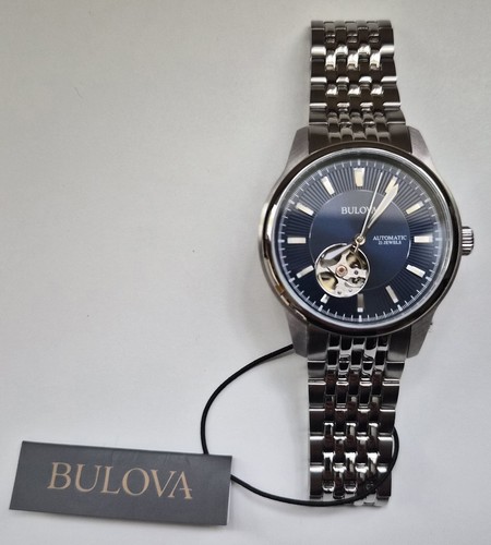 Bulova open heart automatic - bulova, heart,