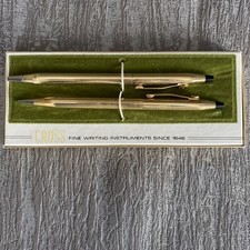 Vintage Cross Pen and Pencil