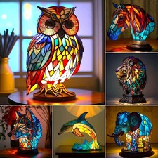 3D Colored Animal Light Desk