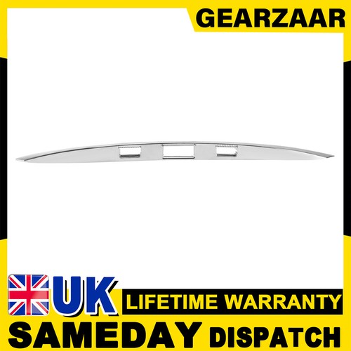 Rear chrome tailgate boot - rear,