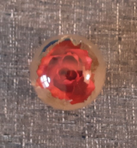 Hafod grange rose paperweight - grange,