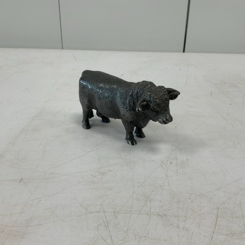 Herefordshire bronze bull - bronze,