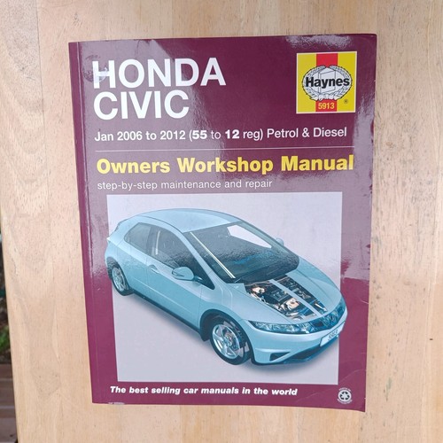 Haynes workshop manual honda - workshop,