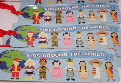 Bookmarks paper multicultural - paper,