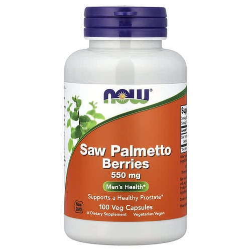 Now foods saw palmetto - palmetto, 550mg
