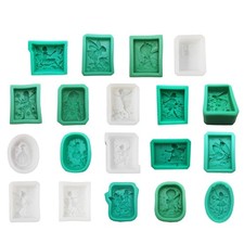 Fairy Shaped Fondant Silicone Mold Cake Chocolate Mold Soap Moulds Molds