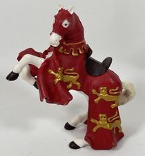 Papo Medieval Horse Knights  Fantasy World Medieval Red King Richard Toy Figure 