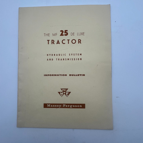 Massey ferguson tractor - ferguson, 25