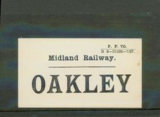 MIDLAND RAILWAY (MR) Luggage