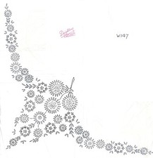 Vintage Embroidery Transfer