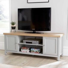 Grey Oak TV Stand 2 Door