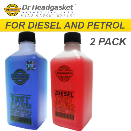 Combustion leak tester test