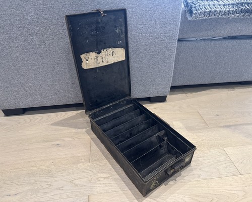 Original bus ticket box - box,