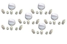 6 X Universal White Beko