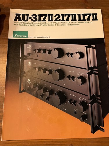 Sansui 317 217 117 - 117, ii