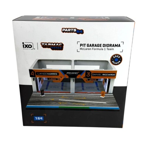 Diorama pit garage - f1, tarmac