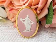 Wedgwood Pink Jasperware Cameo