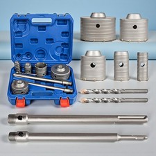 Concrete Hole Saw Kit 9 Pc