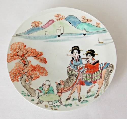 Antique japanese kutani fine - antique,