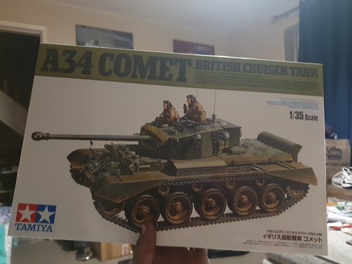 Tamiya a34 comet - tamiya,