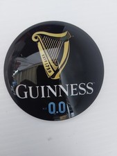 Guinness 0.0 Round Pump Badge