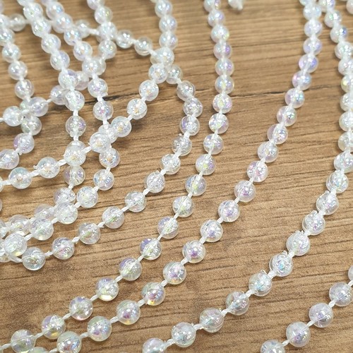 Iridescent pearl bead - iridescent,