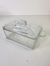 Vintage Art Deco Heavy Glass