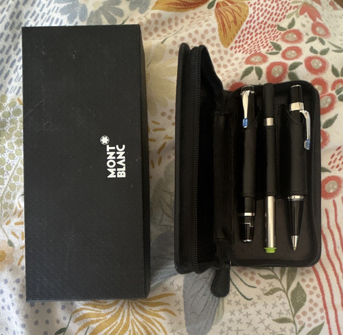 Montblanc leather bohème noir - montblanc,
